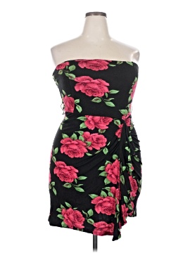 baby phat dress Long Sleeve Logo Mini Dress in Black