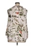 Cameo Appearance 100% Polyester Floral Ivory Sleeveless Blouse Size 0X - photo 2
