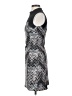 Karen Millen Argyle Silver Cocktail Dress Size 4 - photo 5