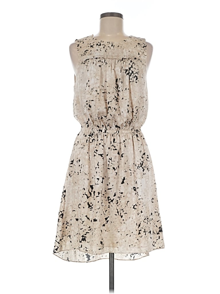 Pre-owned H By Halston Casual Dress In Ivory