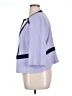 Studio One Color Block Purple Blazer Size 14 - photo 5