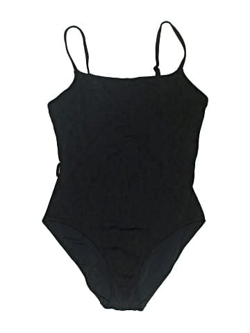 Solid & Striped One Piece Swimsuit (view 1)