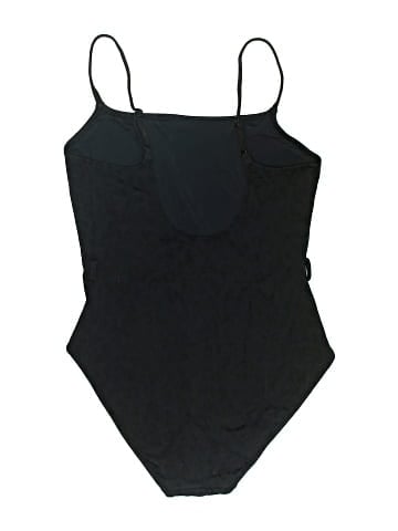 Solid & Striped One Piece Swimsuit (view 2)
