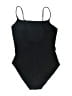 Solid & Striped Solid Black One Piece Swimsuit Size XL - photo 2