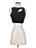 Shein 100% Polyester Black Sleeveless T-Shirt Size 4 - photo 1