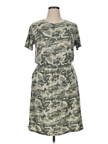 Tickled Teal Casual Dress (view 1)