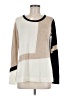 Calvin Klein 100% Acrylic Ivory Long Sleeve Top Size M - photo 1