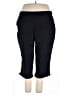 Intro Solid Black Active Pants Size 22 - photo 1