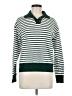 Arach & Cloz Stripes Green Pullover Sweater Size M - photo 1