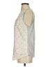 J.Crew 100% Cotton Ivory Sleeveless Blouse Size S - photo 5