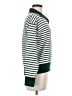 Arach & Cloz Stripes Green Pullover Sweater Size M - photo 4
