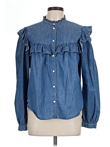 Veronica Beard Long Sleeve Blouse (view 1)