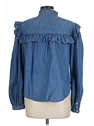 Veronica Beard Long Sleeve Blouse (view 2)
