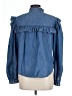 Veronica Beard Blue Long Sleeve Blouse Size 12 - photo 2