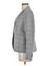Banana Republic Plaid Gray Wool Blazer Size 8 - photo 5