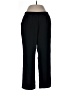 Lands' End 100% Cotton Solid Black Casual Pants Size L (tall) - photo 1