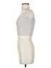 Babaton 100% Nylon Silver Tube Top Size XS - photo 5