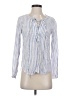 Mod-O-Doc 100% Rayon Blue Long Sleeve Blouse Size XS (0) - photo 1