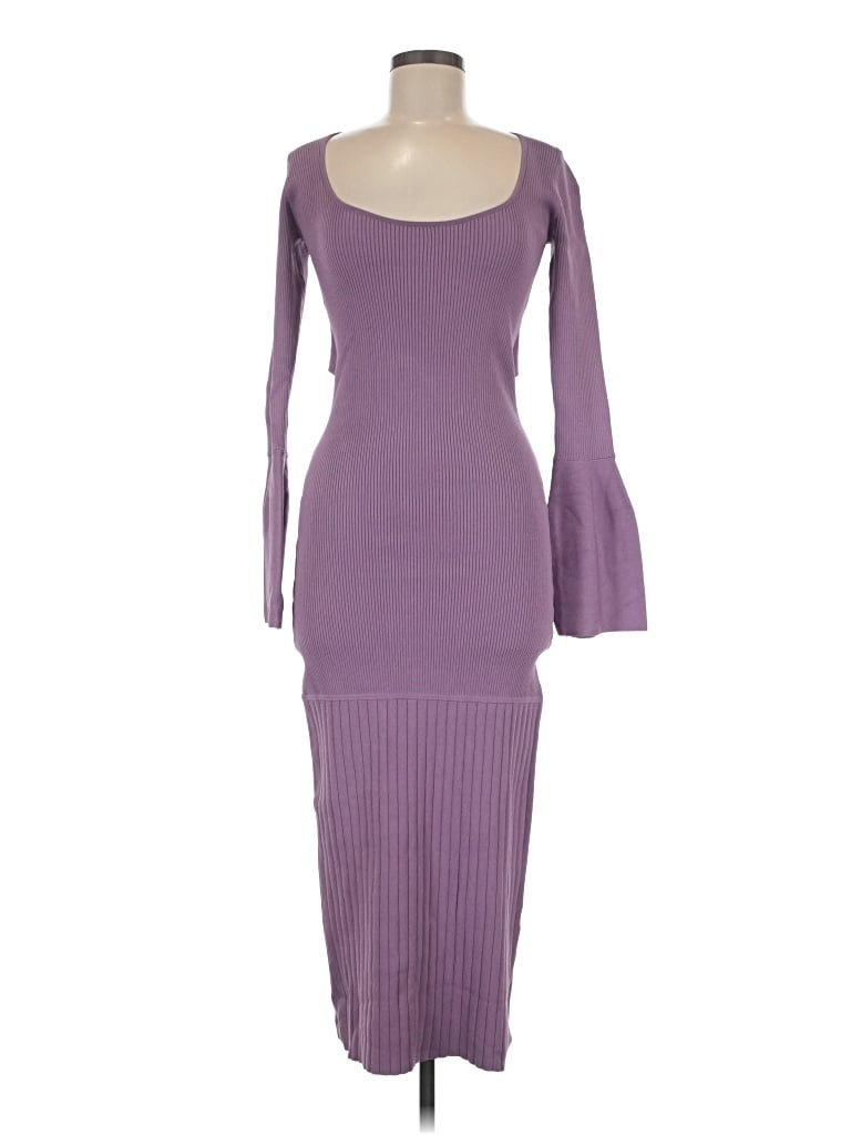 Pre-owned Alexis Cocktail Dress In Purple