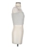 Babaton 100% Nylon Silver Tube Top Size XS - photo 4