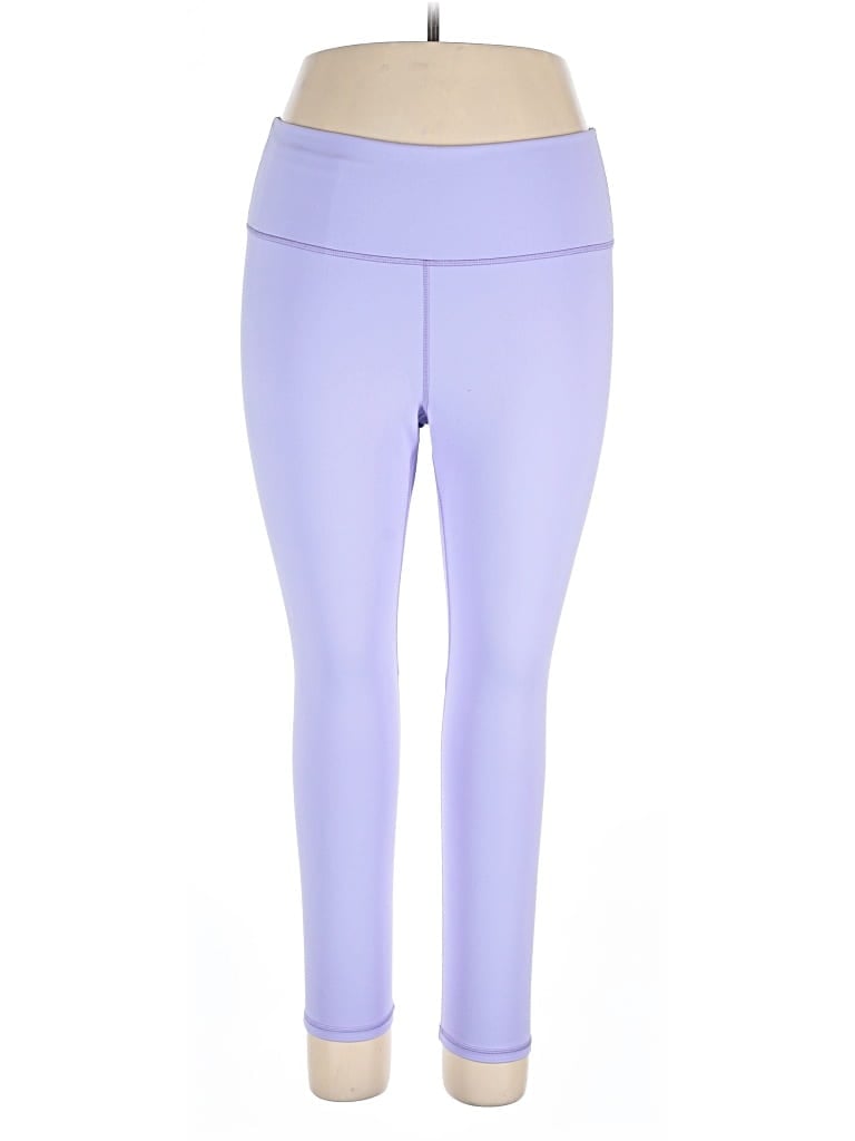 Pre-owned Fabletics Active Pants In Purple