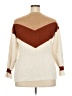 Cozy Casuals Chevron-herringbone Tan Pullover Sweater Size 2X - photo 2