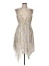 Sigrid Olsen Paisley Gray Cocktail Dress Size M - photo 1