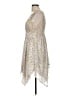 Sigrid Olsen Paisley Gray Cocktail Dress Size M - photo 5
