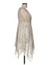 Sigrid Olsen Paisley Gray Cocktail Dress Size M - photo 4
