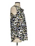 CAbi 100% Polyester Blue Sleeveless Blouse Size S - photo 4