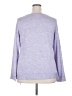 Croft & Barrow Purple Pullover Sweater Size XXL - photo 2