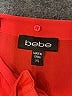 Bebe 100% Silk Color Block Orange Sleeveless Silk Top Size XS - photo 7