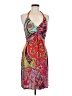 Muse Paisley Orange Cocktail Dress Size 6 - photo 1