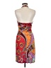 Muse Paisley Orange Cocktail Dress Size 6 - photo 2