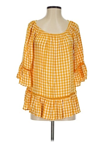 Fever 3/4 Sleeve Blouse (view 1)
