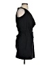Mara Hoffman 100% Silk Solid Black Casual Dress Size S - photo 4