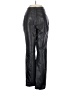 Unbranded 100% Leather Black Leather Pants Size 6 - photo 1