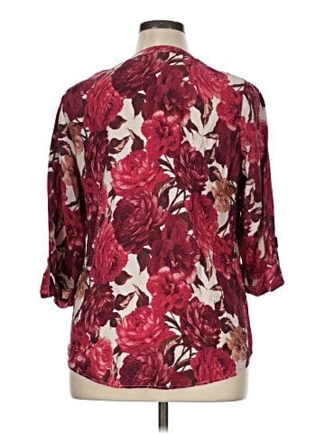 Sara Michelle 3/4 Sleeve Blouse (view 2)