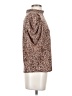 CeCe Animal Print Brown 3/4 Sleeve Blouse Size S - photo 4
