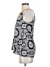 Le Sample 100% Polyester Blue Sleeveless Blouse Size S - photo 5