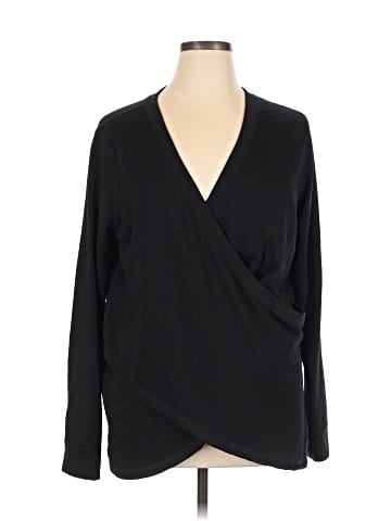 Active by Old Navy Long Sleeve Blouse (view 1)