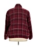 Alfred Dunner Plaid Burgundy Pullover Sweater Size 20 - photo 2