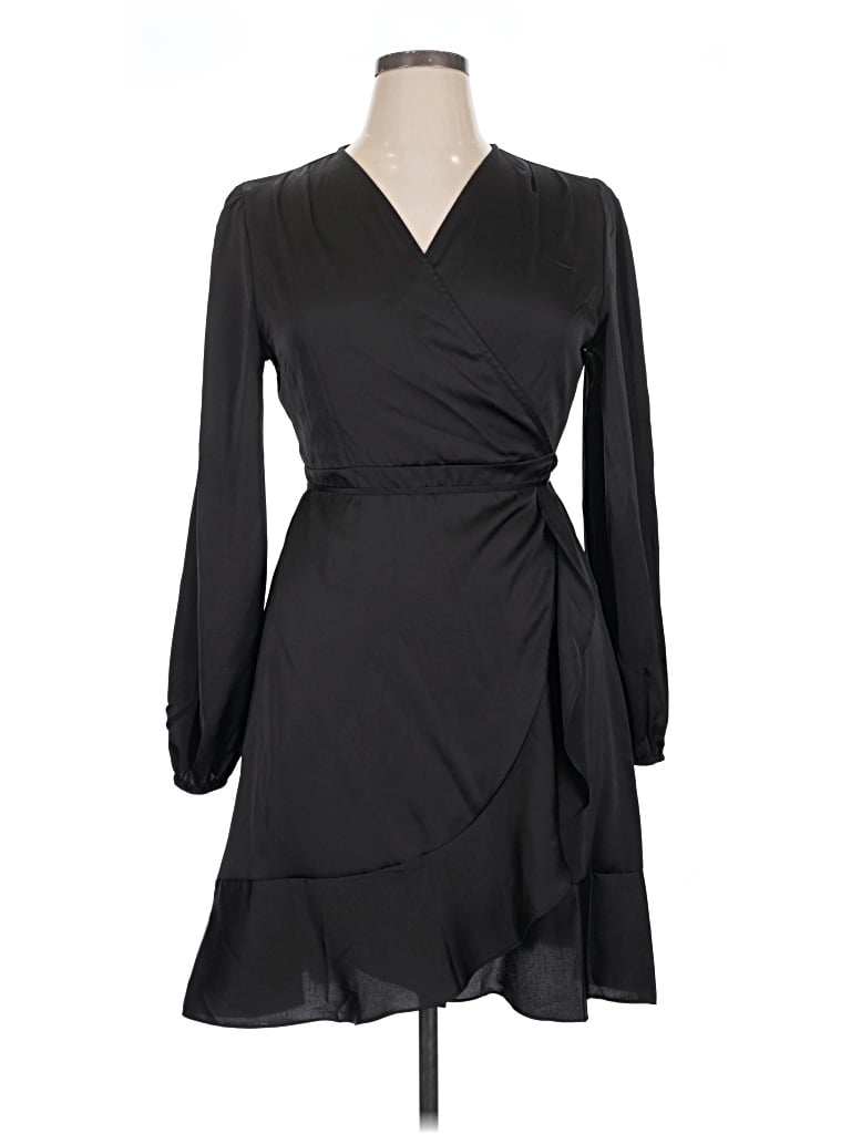 Pre-owned Shein Cocktail Dress In Black