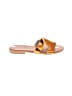 Assorted Brands Orange Brown Sandals Size EU (IT) 37 / US 7 - photo 1
