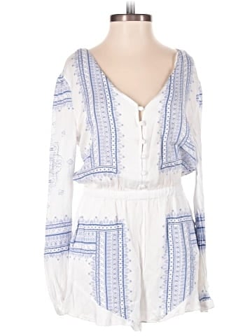 Red Saks Fifth Avenue Romper (view 1)