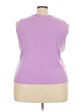 Denim & Co Sleeveless T-Shirt (view 2)