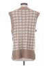 Kingston Grey 100% Polyester Houndstooth Tan Sweater Vest Size S - photo 2