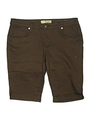 Hybrid & Company Khaki Shorts (view 1)