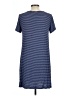 Gap Stripes Blue Casual Dress Size L (petite) - photo 2