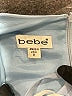 Bebe Solid Blue Casual Dress Size 8 - photo 7